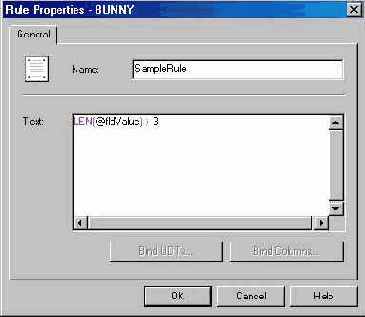 Создание правил