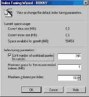   Index Tuning Wizard